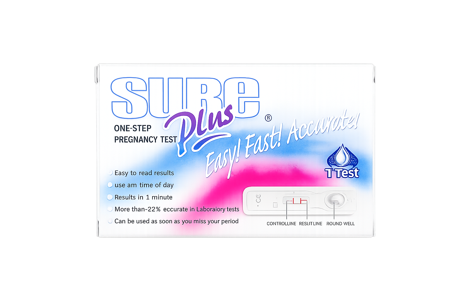 SurePlus Cassette Pregnancy Test